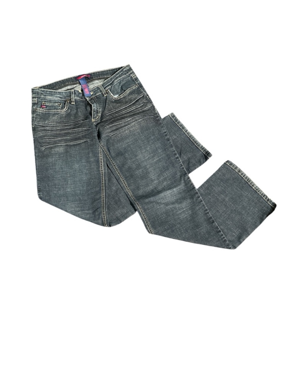 BCBGMaxAzria Medium Wash Bootcut Jeans with Five Pocket Style Size 6